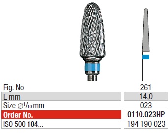 Edenta Cross cut Coarse 0110.023HP   