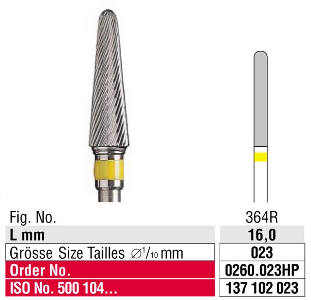 Edenta Plain cut superfine 0260.023 HP