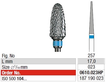Edenta Cross cut standard 0610.023