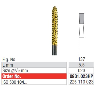 Edenta Cross cut superfine 0931.023 HP