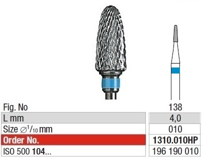Edenta Cross cut standard 1310.010