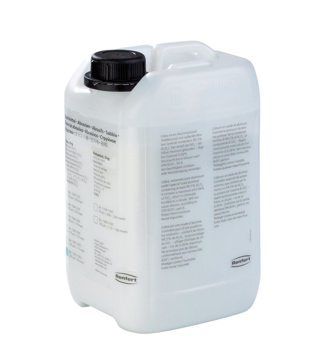 Cobra Abrasive; aluminium oxide