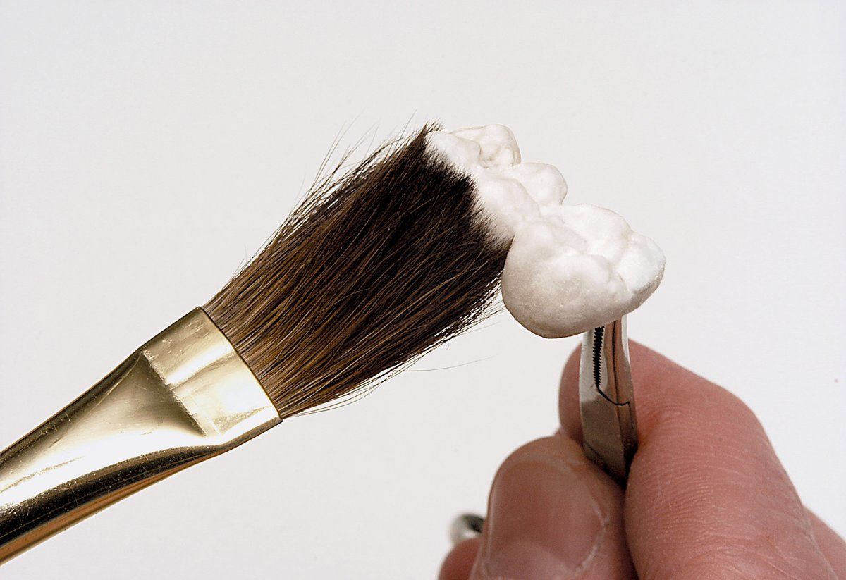 Squirrel hair brush Natural bristle brush