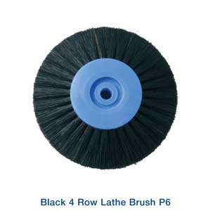 Schottlander stiv, roterende børste 4 rad - spiss. 40 x 80mm (10 pack)