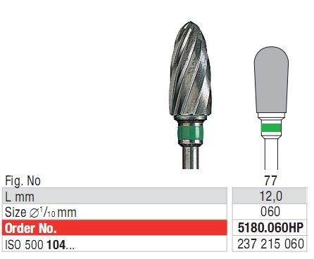 Edenta Plain cut coarse 5180.060 HP