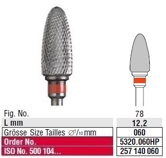 Edenta Cross cut fine 5320.060HP