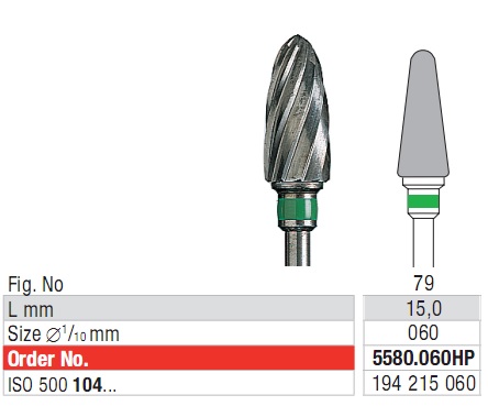 Edenta Plain cut coarse 5580.060 HP