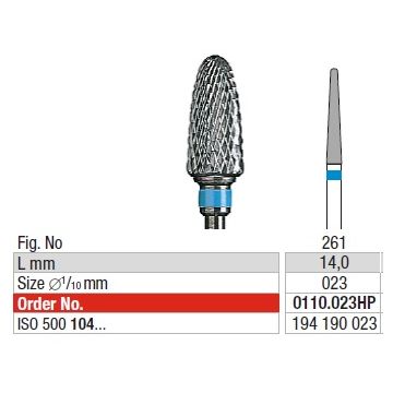 Edenta Cross cut Coarse 0110.023HP   