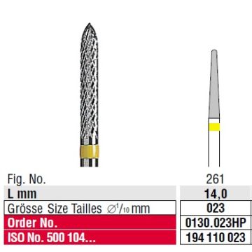 Edenta Cross cut superfine 0130.023 HP