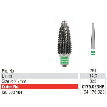 Edenta Plain cut coarse 0175.023 HP