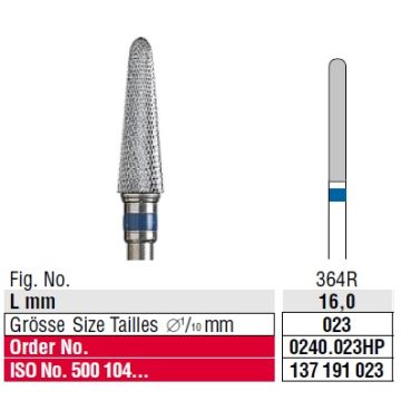 Edenta Cross cut superfine 0240.023 HP