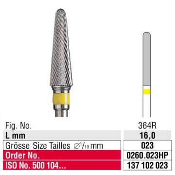 Edenta Plain cut superfine 0260.023 HP