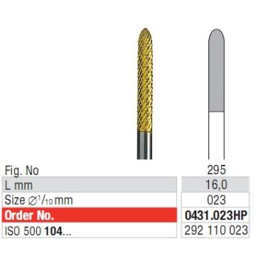 Edenta Cross cut superfine 0431.023 HP