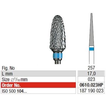 Edenta Cross cut standard 0610.023