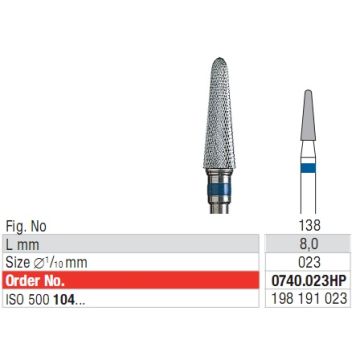 Edenta Cross cut superfine 0740.023 HP