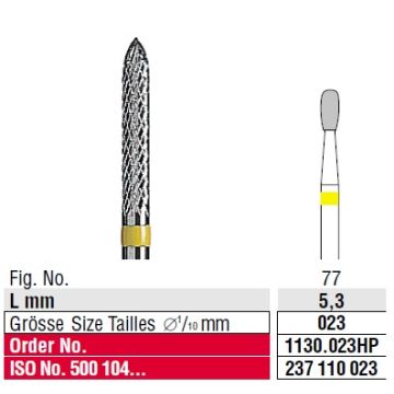 Edenta Cross cut superfine 1130.023 HP