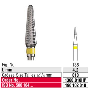 Edenta Plain cut superfine 1360.010 HP