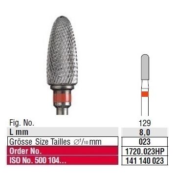 Edenta Cross cut fine 1720.023HP