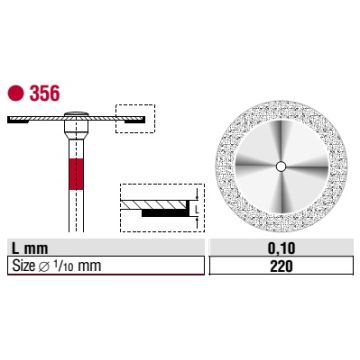 Edenta Diamond Disc Superflex Fine 356.514.220HP 