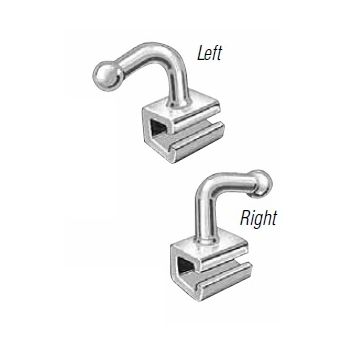 18X25, Right hook - Split Curved Ball Hook