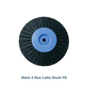 Schottlander stiv, roterende børste 4 rad - spiss. 40 x 80mm (10 pack)