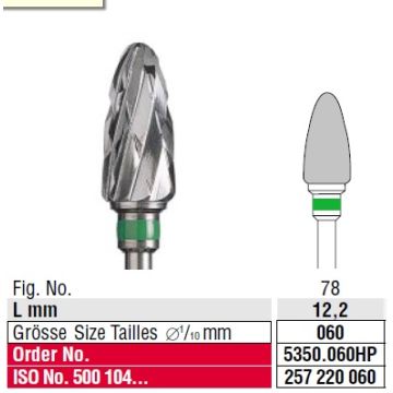 Edenta Cross cut coarse 5350.060  HP