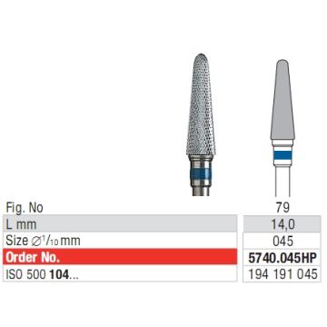 Edenta Cross cut superfine 5740.045 HP