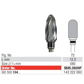 Edenta Plain cut super coarse 5885.060 HP