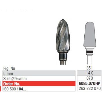 Edenta Plain cut super coarse 6085.070 HP