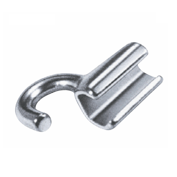 Crimpable Curved Hook (20 stk)