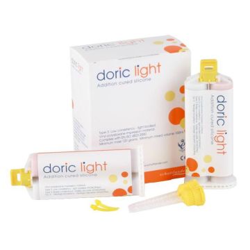 Doric Light 2 x 50ml + 12 mixing tips og Intra Oral Tips 