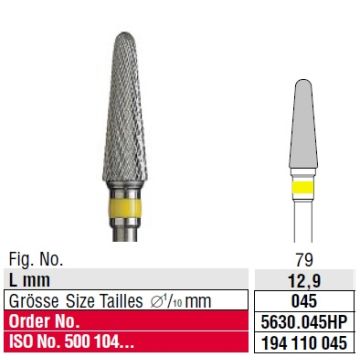 Edenta Cross cut superfine 5630.045 HP
