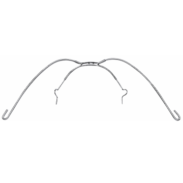 Facebow Short (stål)