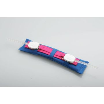 Nakkepute, blå/rosa 450gr