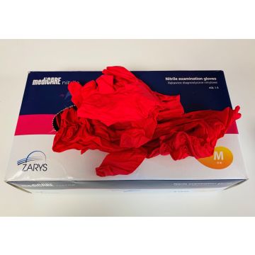 Nitril latexfrie, pudderfrie hansker rosa