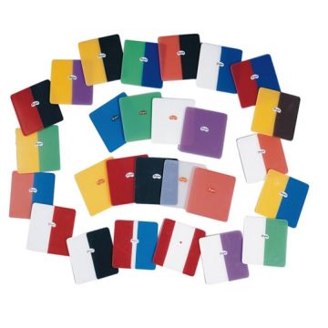 Mouthguard Laminate Red/White/Blue 5 x 5 square 4 mm - 3 farget (12 stk)  