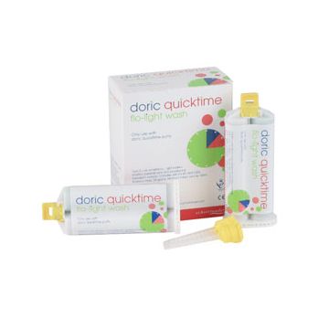 Doric Quicktime Flo-Light 2 x 50ml + 12 mixing tips og Intra Oral Tips