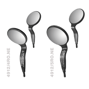 Rhodium speil - dobbeltsidig