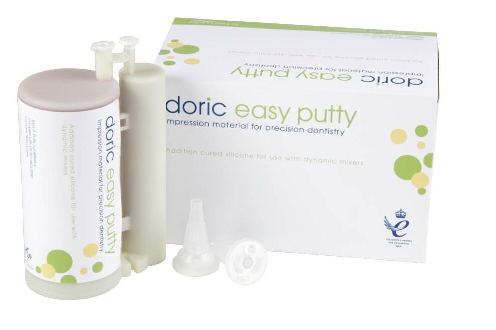 Doric easy putty 380 ml + 10 mixing tips     