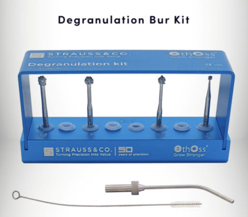 Standard Degran Kit (4 x burs, suction tip, cleaning brush)