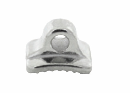 Eruption Appliance Rectangular - Sølv lenke