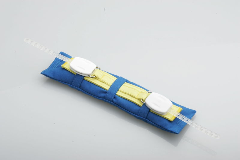 Nakkepute, blå/gul 450gr