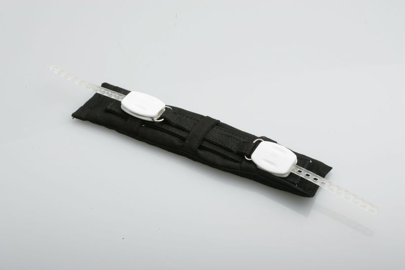 Nakkepute, sort 600gr