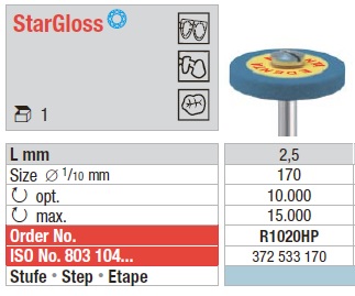 StarGloss HP - blue - wheel