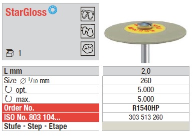 StarGloss HP grey Knife Edge