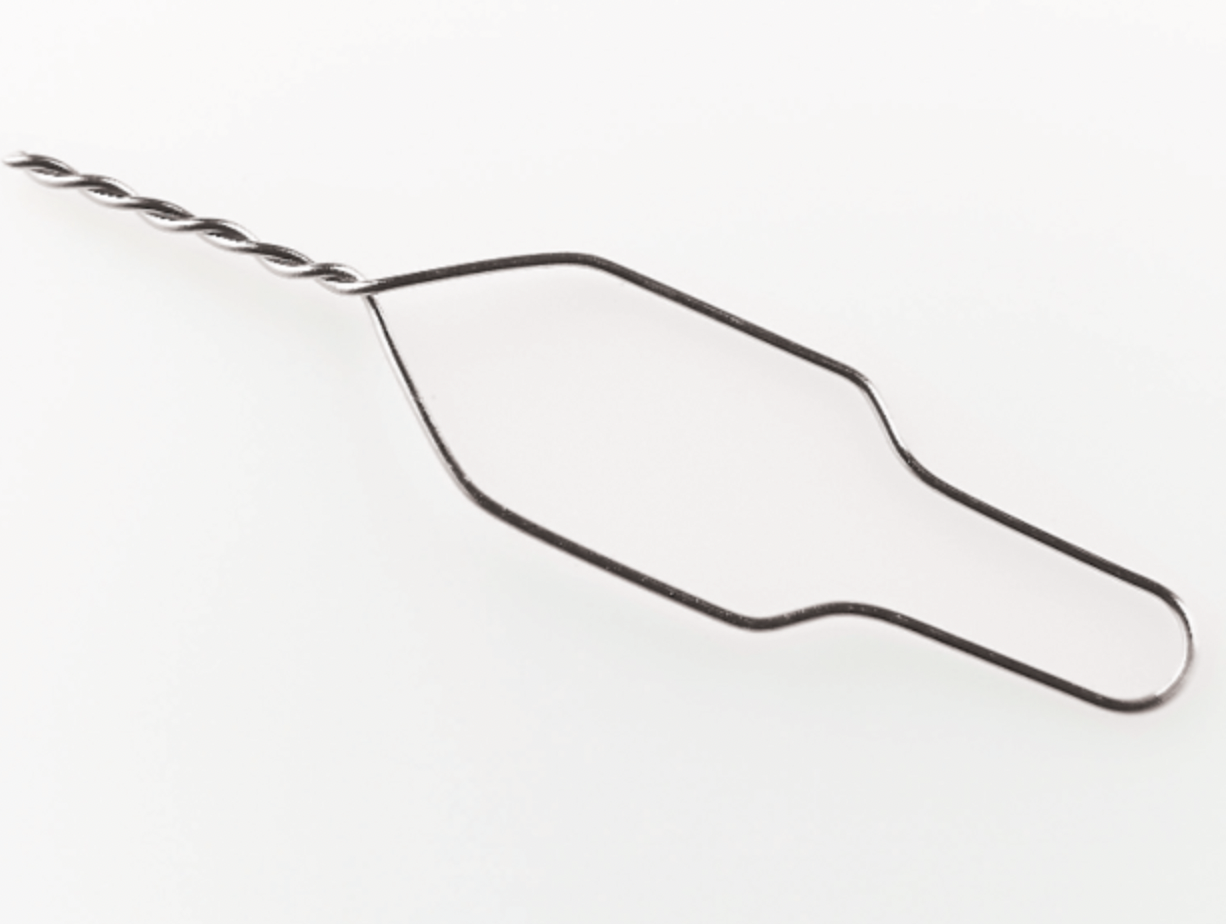 Stål ligatur - Short  .010 "Straight"