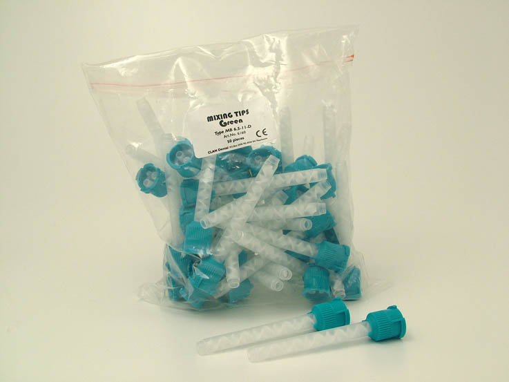 Smoothstar Mixing tips green 50 pcs. 