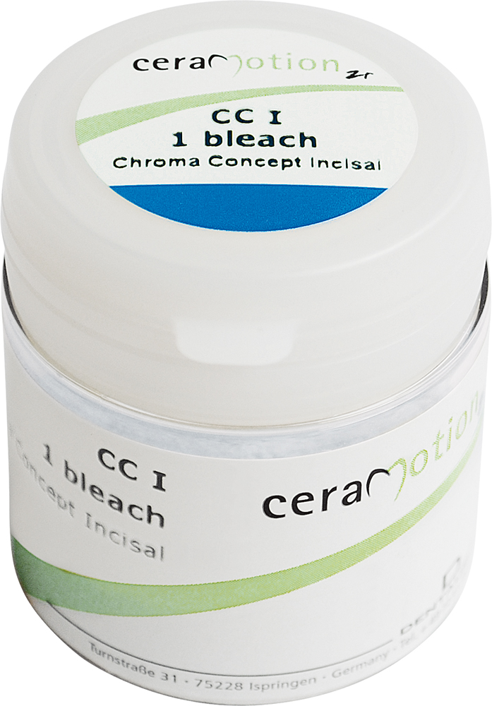 ceraMotion Zr Chroma Concept Incisal 1, bleach