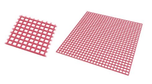 Dentaurum Wax retentions, Grids fine RN II   