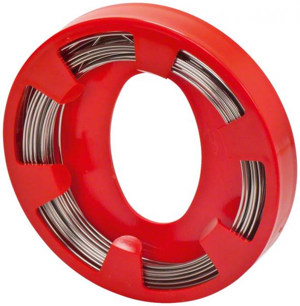 Wipla klammertråd 1,0 mm. "Federhart" 10 m. 